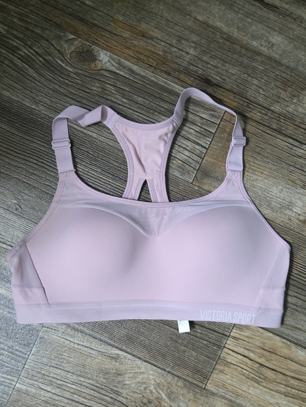 Victoria's Secret Sport Incredible Lightweight Max Pink Racerback Sports Bra
